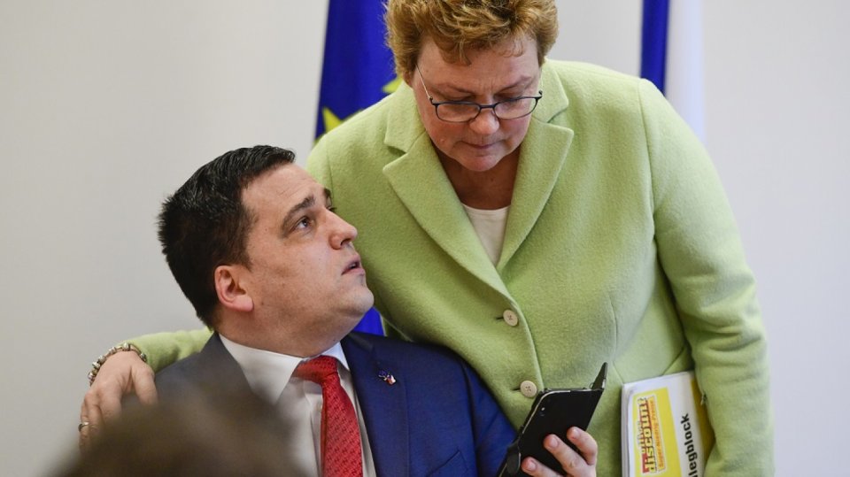 Monika Hohlmeierová (CSU) a Tomáš Zdechovský (KDU-ČSL)